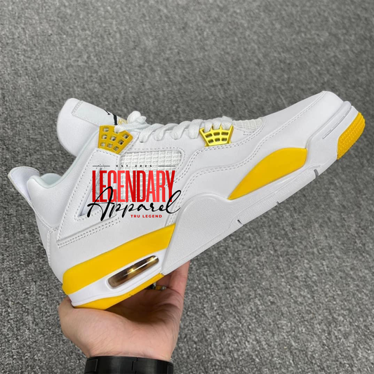 Yellow & White Sneakers